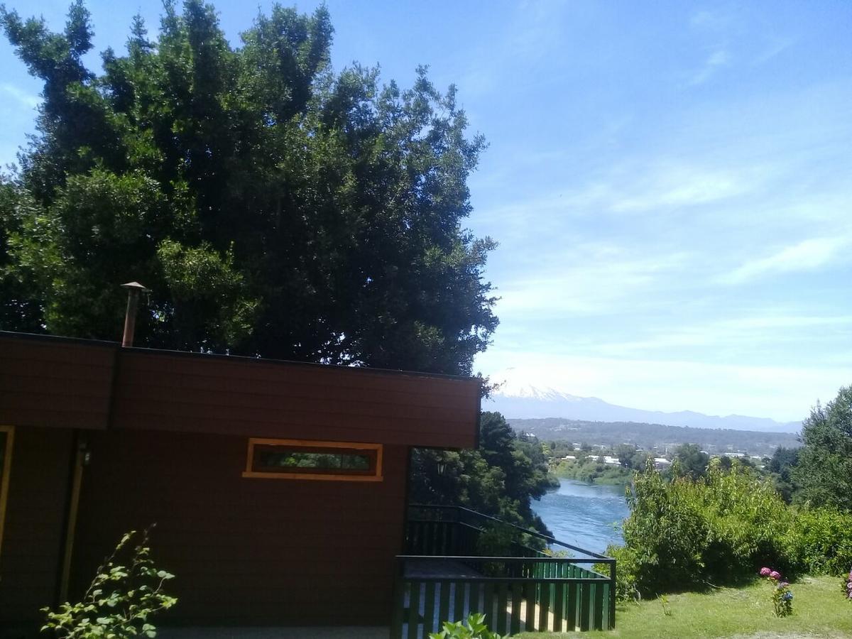 Cabanas Portal Del Rio Вильяррика Экстерьер фото
